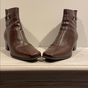 Women's Dark Brown Ankle Boots